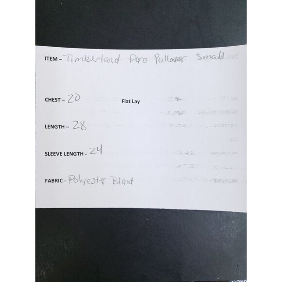 Timberland Pro Athletic Fit Pullover Men's Size Small Blue - Picture 9 of 10